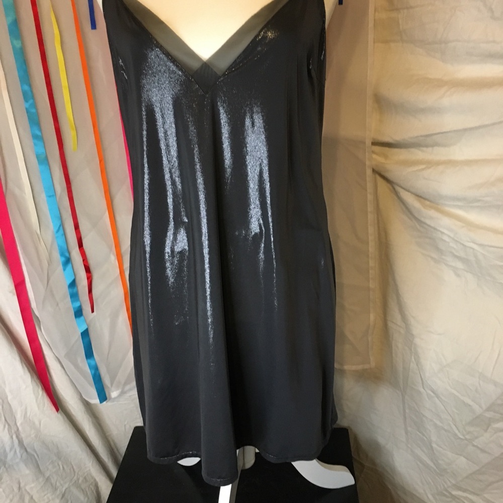 Victoria Secret Pink and black lace nightgown